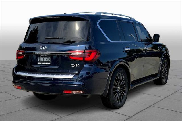 used 2021 INFINITI QX80 car, priced at $30,499