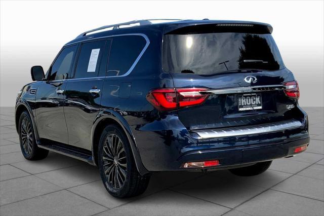 used 2021 INFINITI QX80 car, priced at $30,499