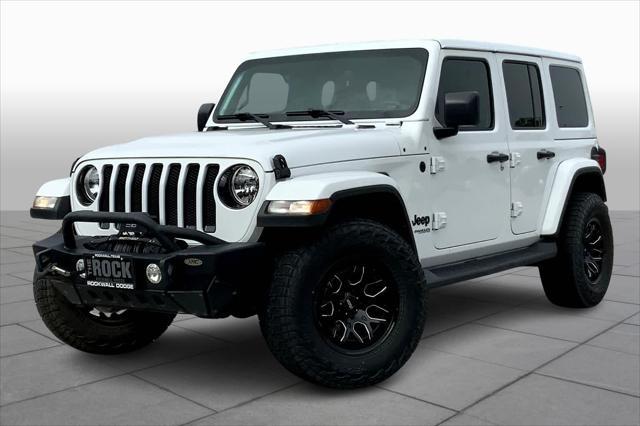 used 2021 Jeep Wrangler Unlimited car, priced at $39,499