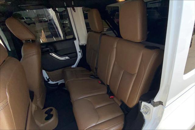 used 2015 Jeep Wrangler Unlimited car, priced at $19,499