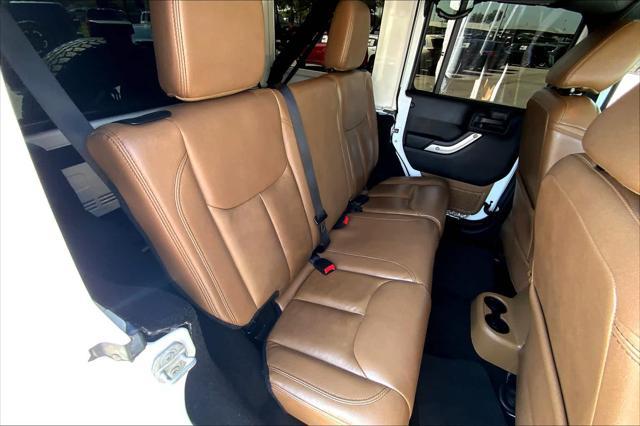 used 2015 Jeep Wrangler Unlimited car, priced at $19,499