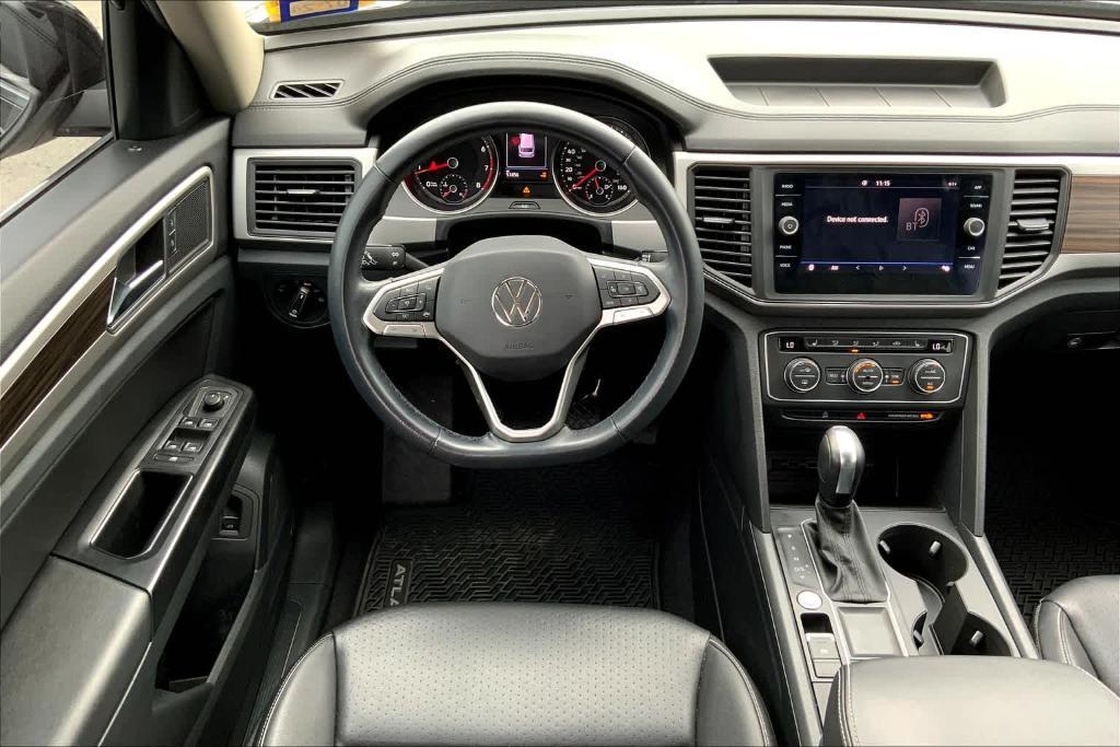 used 2021 Volkswagen Atlas car, priced at $25,064
