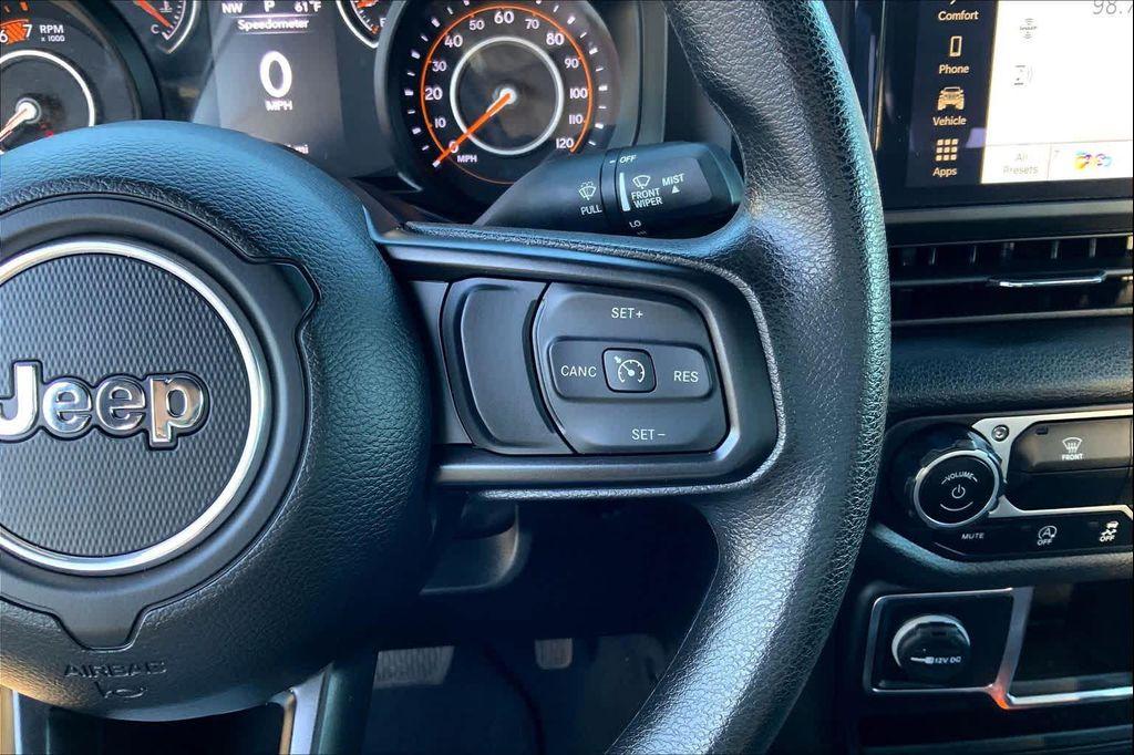 used 2024 Jeep Wrangler car, priced at $32,499