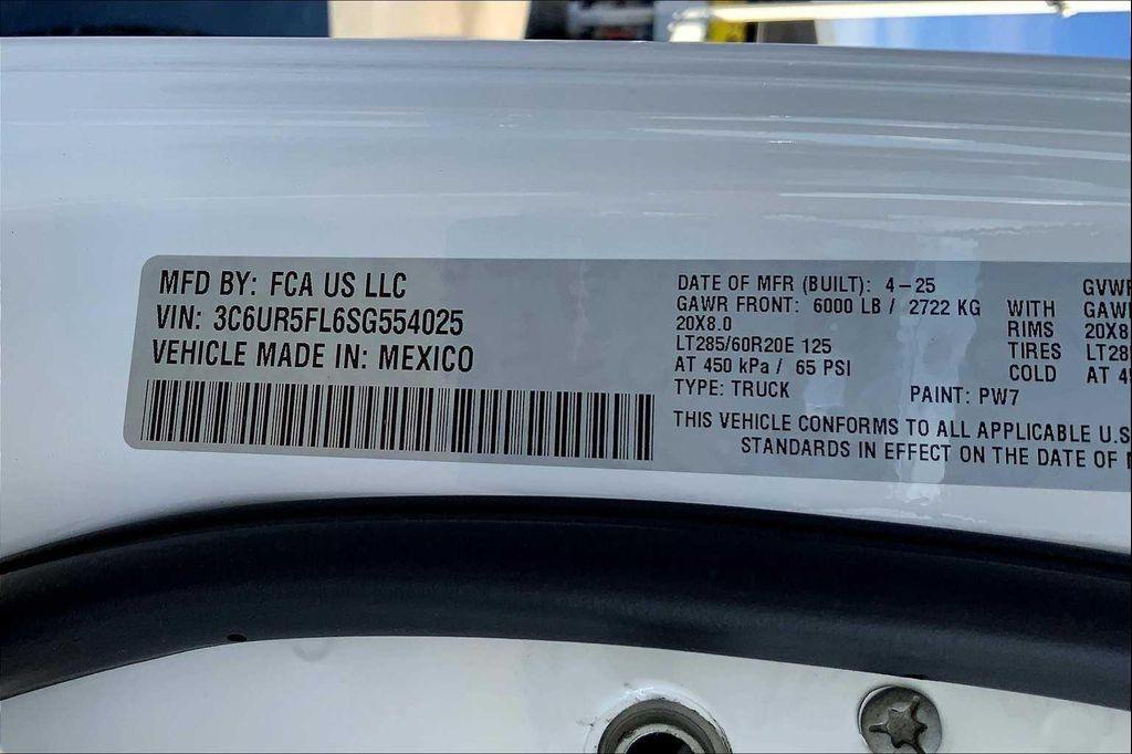 new 2025 Ram 2500 car, priced at $100,463