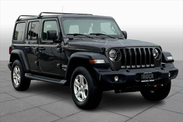 used 2020 Jeep Wrangler Unlimited car, priced at $30,499