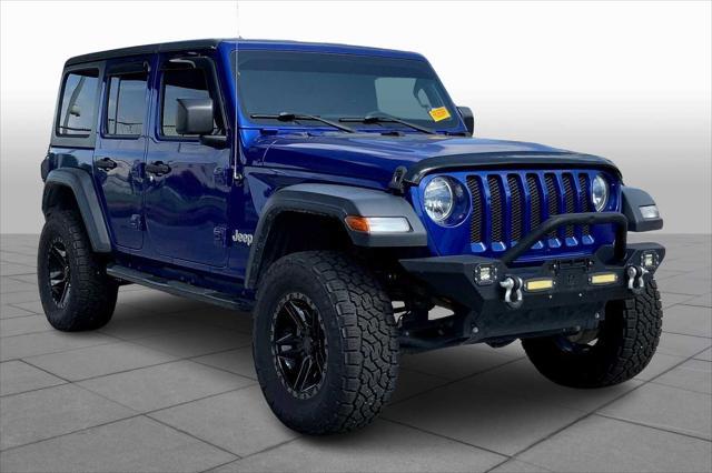 used 2019 Jeep Wrangler Unlimited car, priced at $22,650