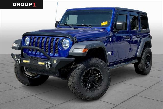 used 2019 Jeep Wrangler Unlimited car, priced at $22,650