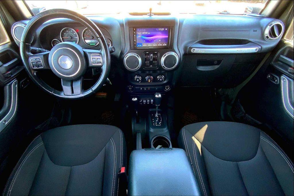 used 2015 Jeep Wrangler Unlimited car, priced at $21,650
