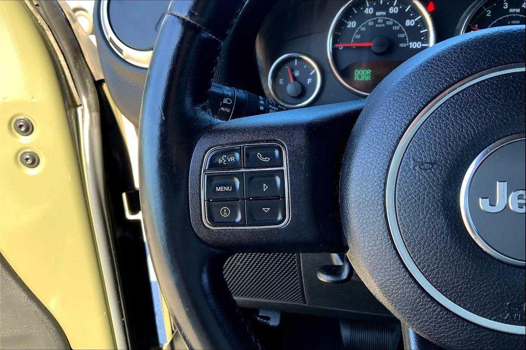 used 2015 Jeep Wrangler Unlimited car, priced at $21,650