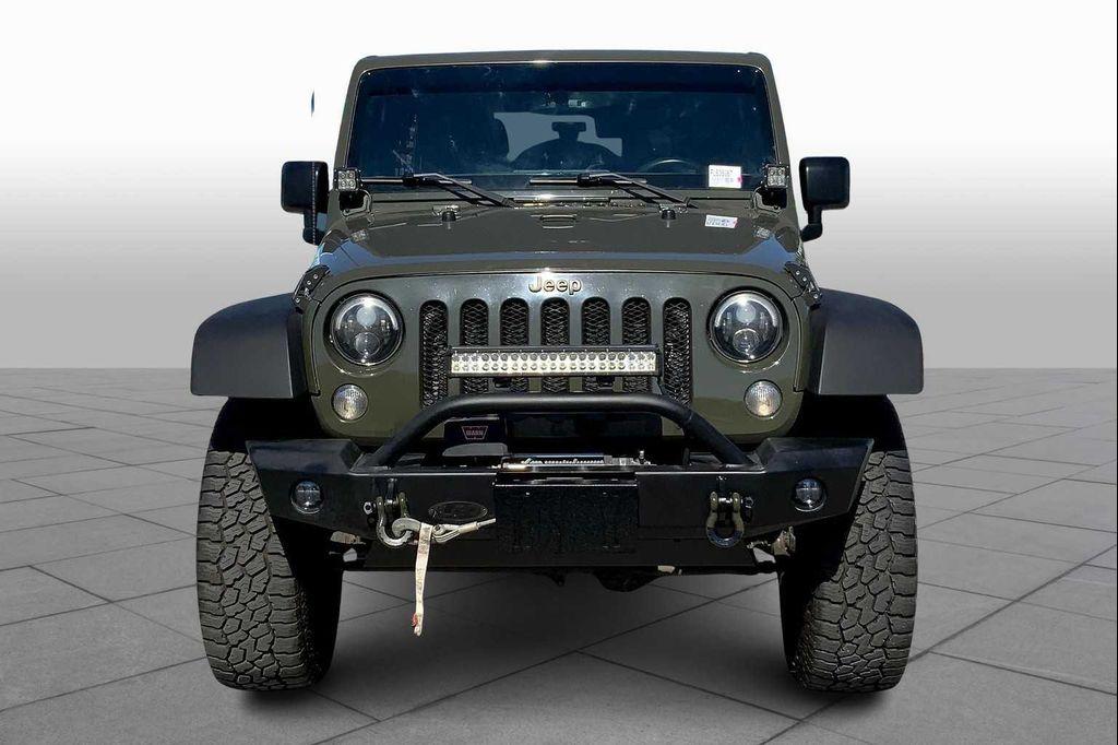 used 2015 Jeep Wrangler Unlimited car, priced at $21,650