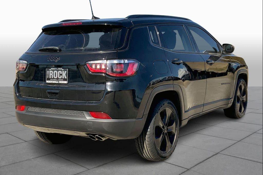 used 2021 Jeep Compass car, priced at $17,399