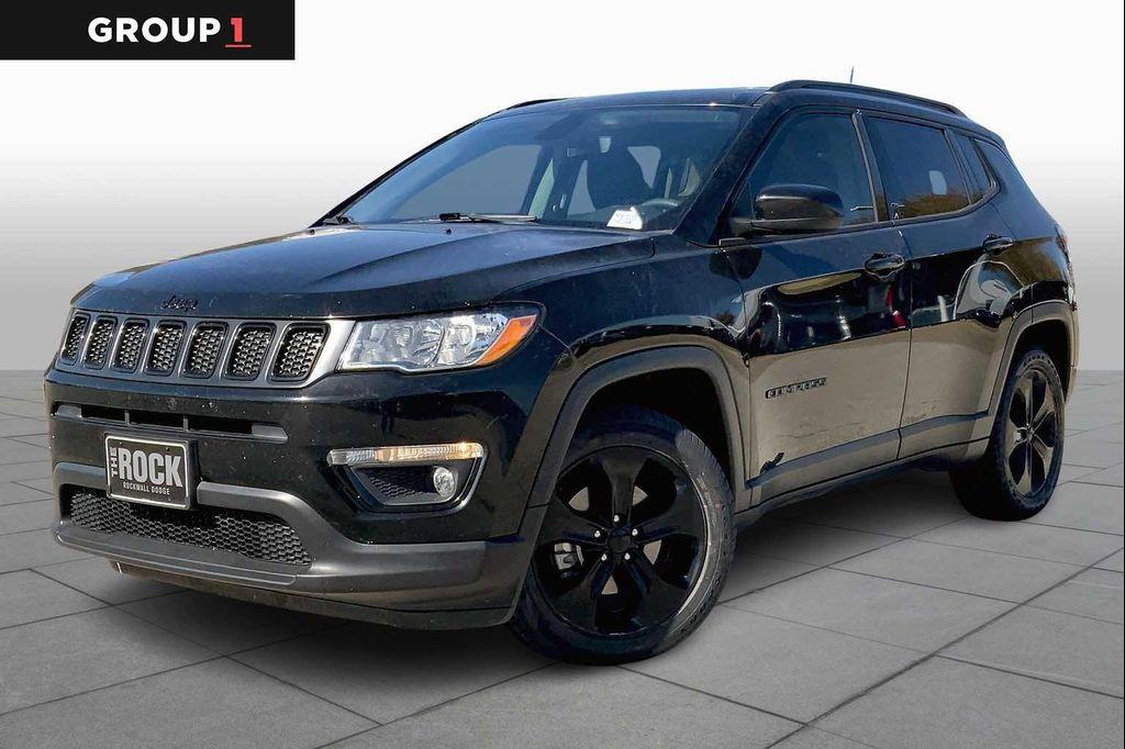 used 2021 Jeep Compass car, priced at $17,399