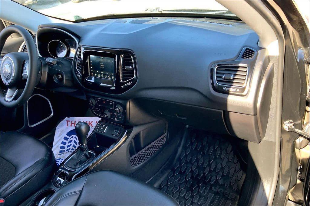 used 2021 Jeep Compass car, priced at $17,399