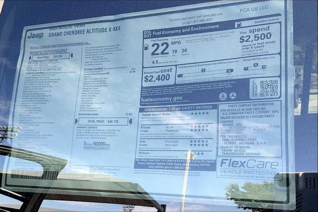 new 2025 Jeep Grand Cherokee car, priced at $43,459