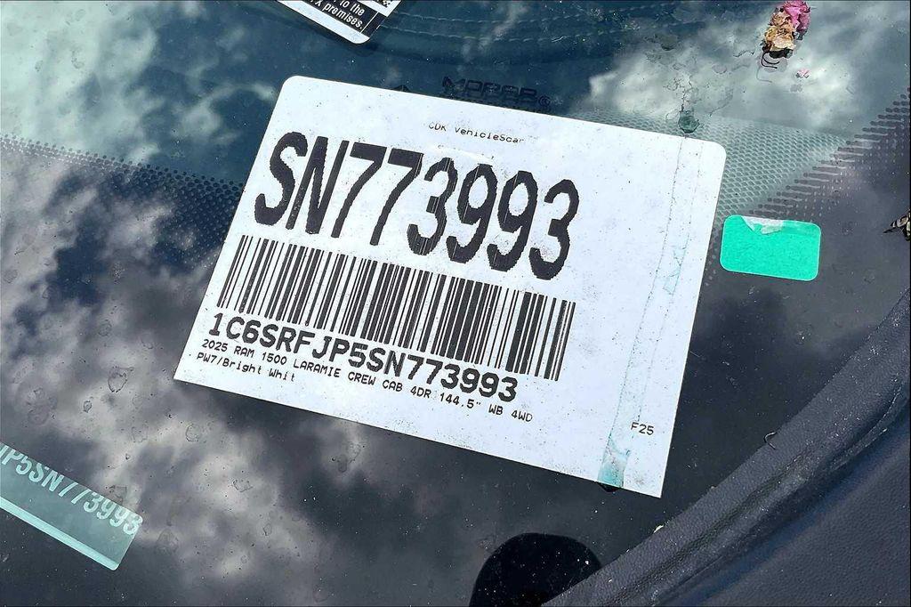 new 2025 Ram 1500 car, priced at $68,779
