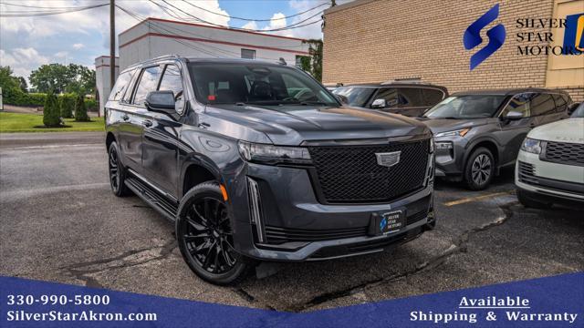 used 2021 Cadillac Escalade ESV car, priced at $61,995
