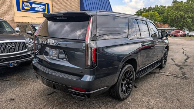 used 2021 Cadillac Escalade ESV car, priced at $61,995