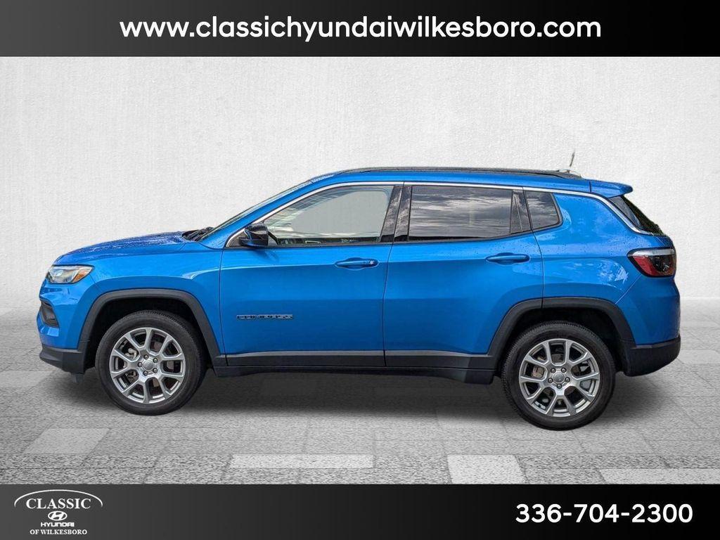 used 2022 Jeep Compass car, priced at $23,497