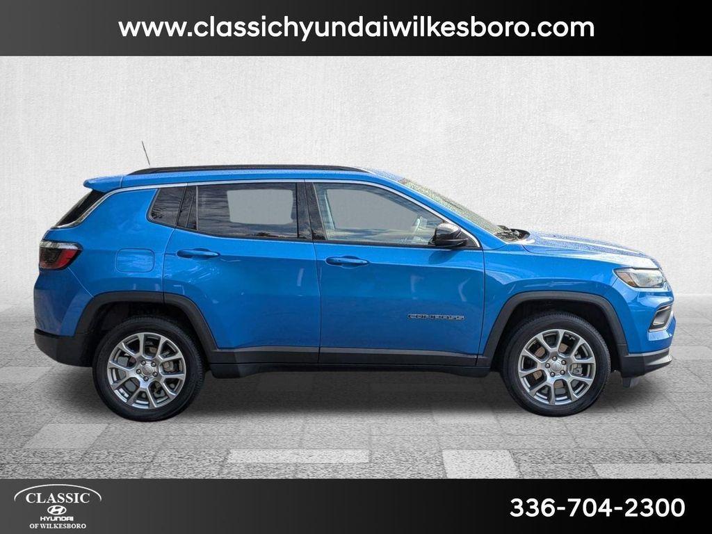 used 2022 Jeep Compass car, priced at $23,497