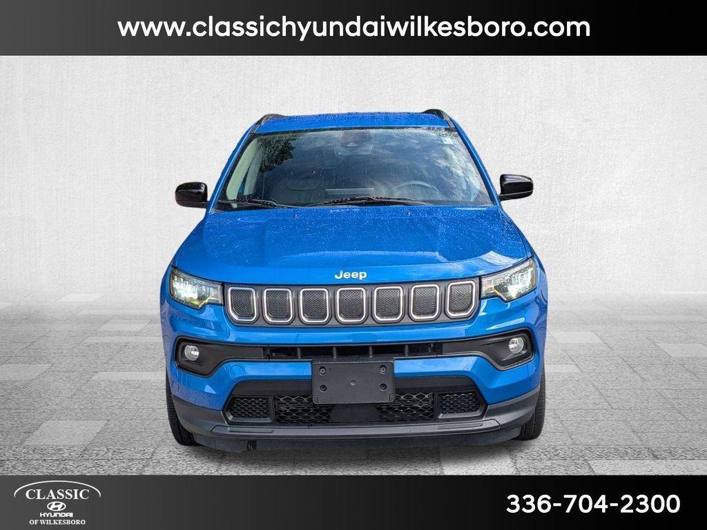 used 2022 Jeep Compass car, priced at $23,497