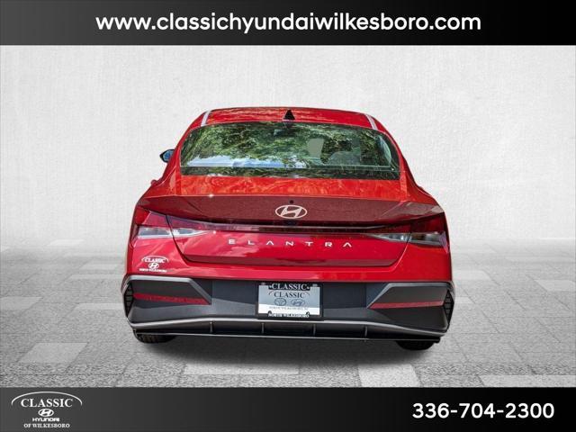 new 2025 Hyundai Elantra car, priced at $24,105