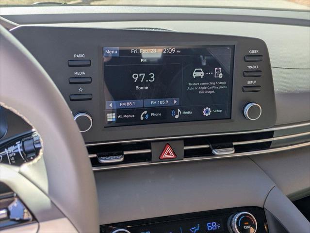 new 2025 Hyundai Elantra car, priced at $24,237