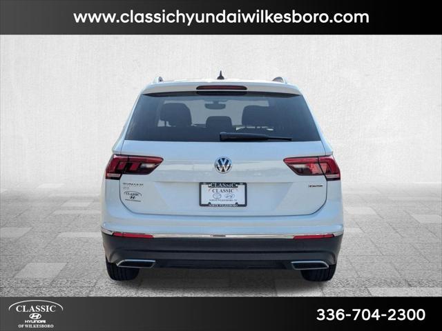 used 2021 Volkswagen Tiguan car, priced at $20,599