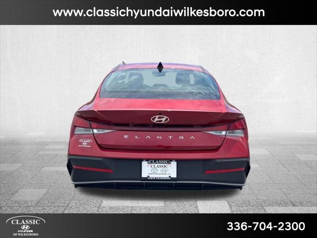 new 2025 Hyundai Elantra car, priced at $23,970