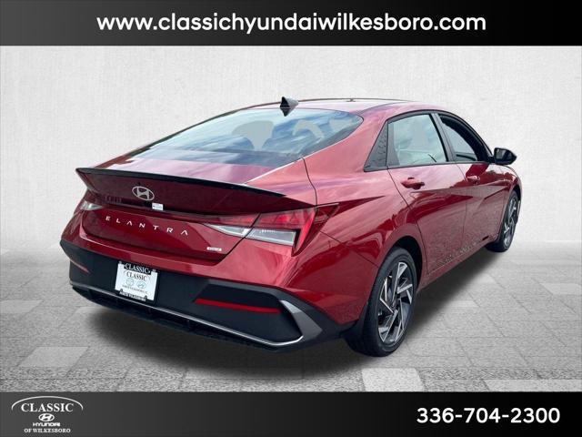 new 2025 Hyundai Elantra car, priced at $29,070