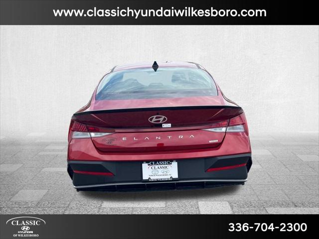 new 2025 Hyundai Elantra car, priced at $29,070