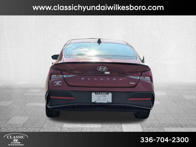 new 2025 Hyundai Elantra car, priced at $29,061