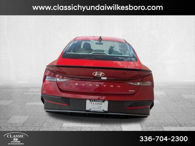 new 2025 Hyundai Elantra car, priced at $28,849