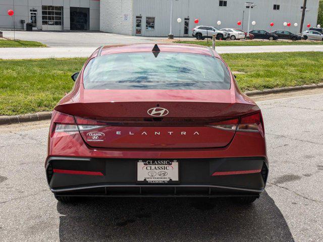 new 2024 Hyundai Elantra car, priced at $23,617