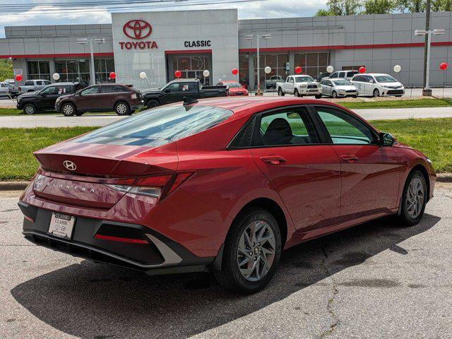 new 2024 Hyundai Elantra car, priced at $23,205