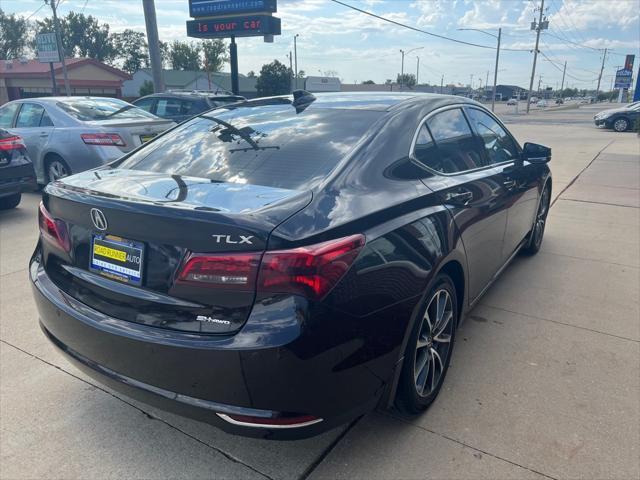 used 2015 Acura TLX car, priced at $17,495