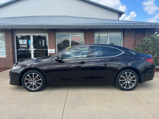 used 2015 Acura TLX car, priced at $17,495