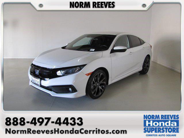 used 2021 Honda Civic car, priced at $22,998
