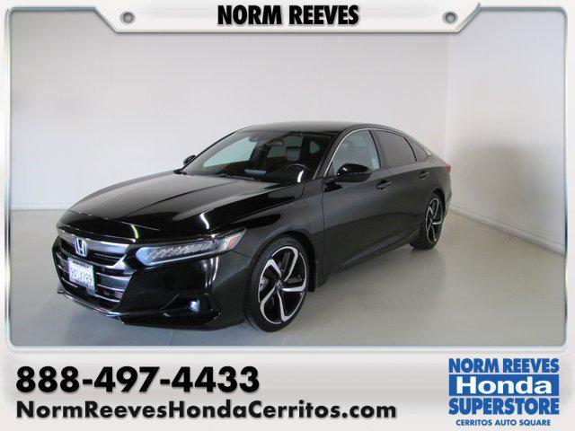 used 2022 Honda Accord car, priced at $23,298