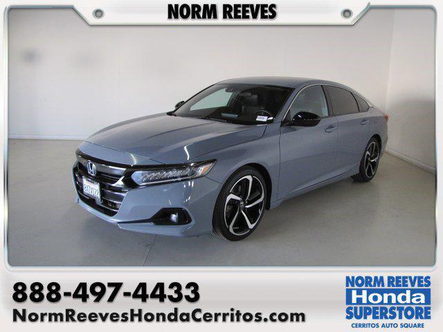 used 2021 Honda Accord car, priced at $23,998