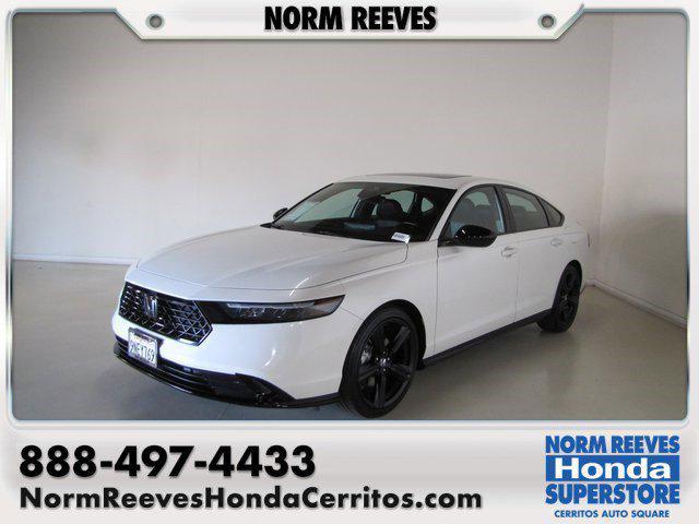 used 2024 Honda Accord Hybrid car, priced at $27,998