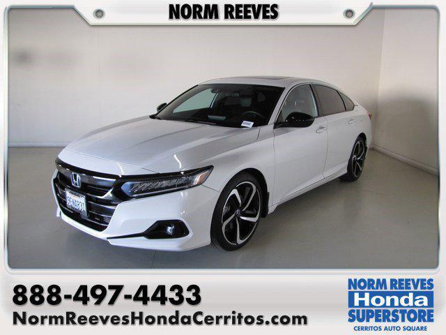 used 2022 Honda Accord car, priced at $27,998