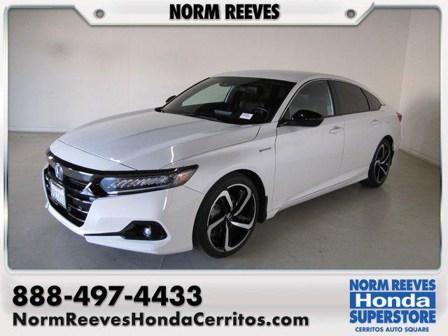 used 2022 Honda Accord Hybrid car, priced at $24,998