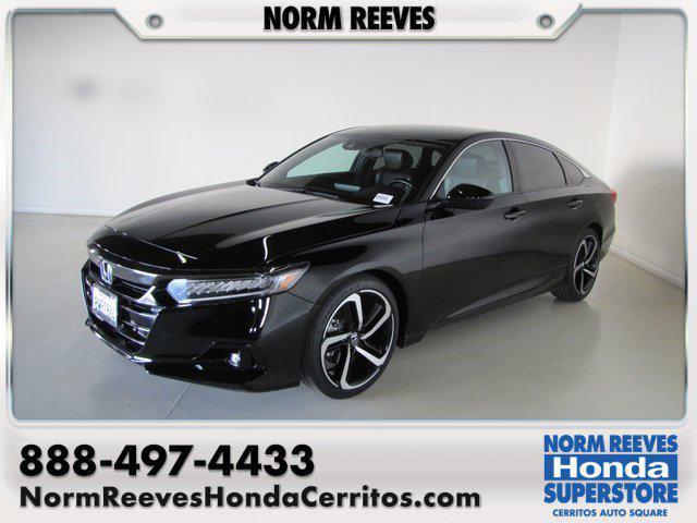 used 2021 Honda Accord car, priced at $24,998