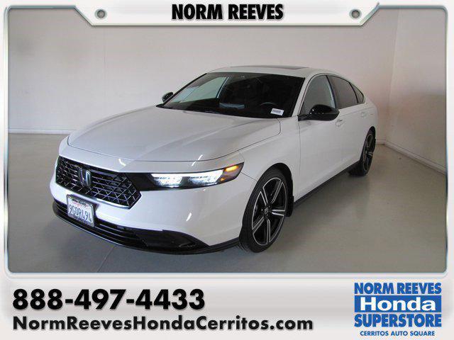 used 2023 Honda Accord Hybrid car, priced at $25,998