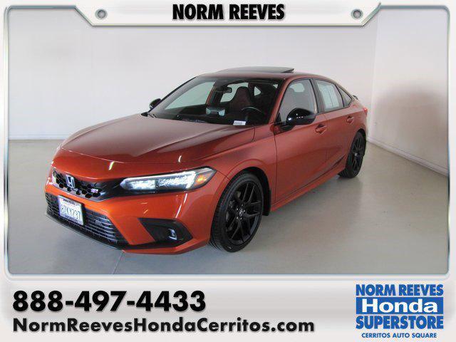 used 2022 Honda Civic Si car, priced at $27,998