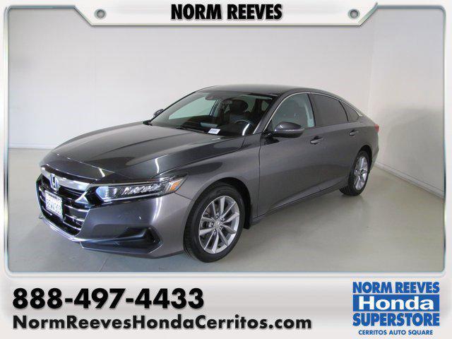 used 2021 Honda Accord car, priced at $21,998