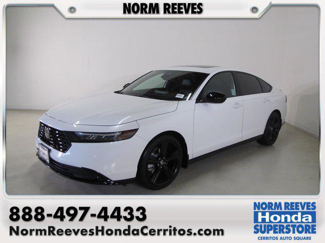 used 2023 Honda Accord Hybrid car, priced at $29,998