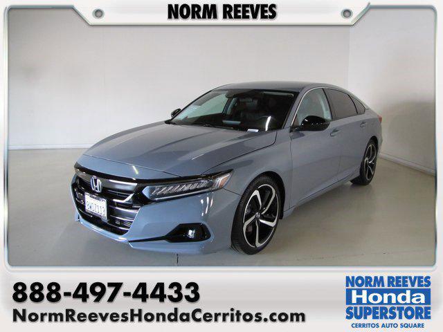 used 2021 Honda Accord car, priced at $24,998