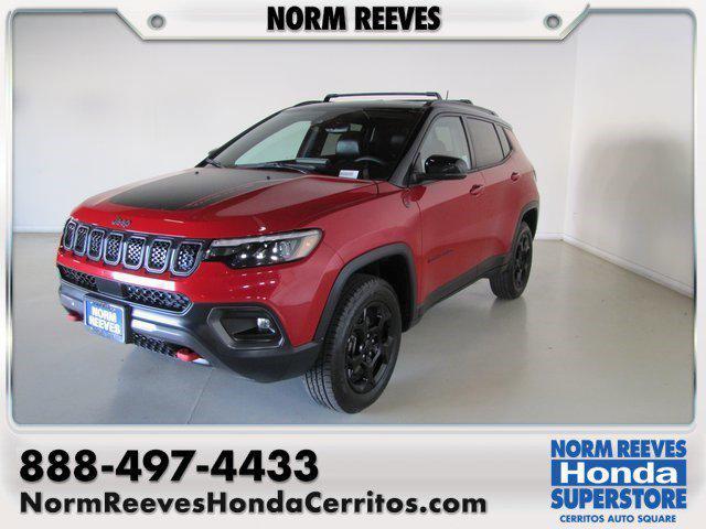 used 2023 Jeep Compass car, priced at $27,998