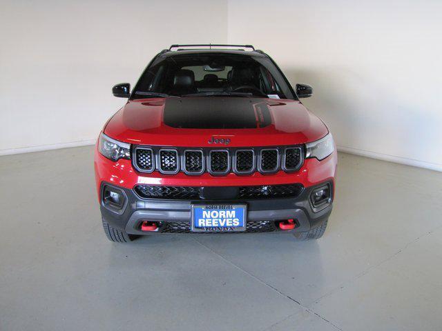 used 2023 Jeep Compass car, priced at $27,998